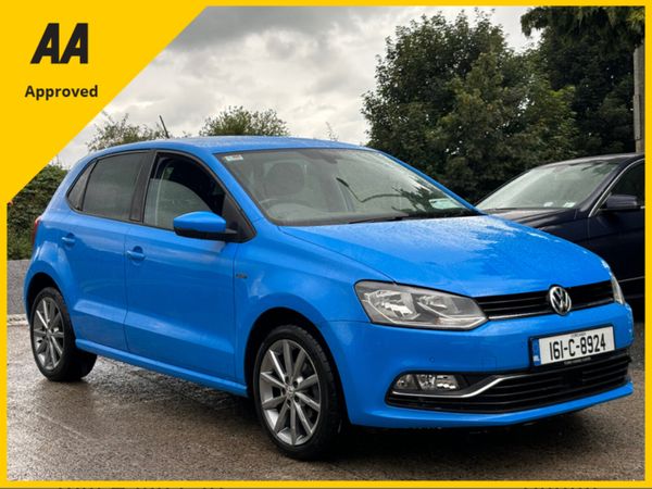 Volkswagen Polo Hatchback, Petrol, 2016, Blue