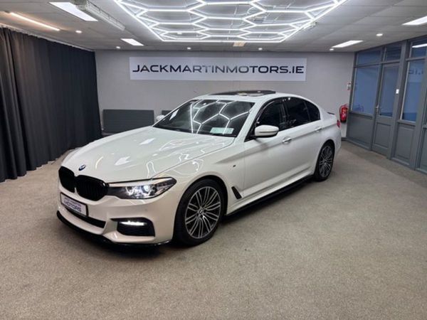 BMW 5-Series Saloon, Diesel, 2018, White