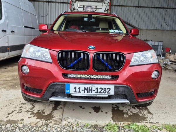 BMW X3 SUV, Diesel, 2011, Red