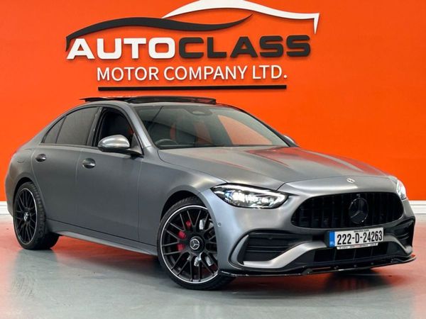 Mercedes-Benz C-Class Saloon, Hybrid, 2022, Grey