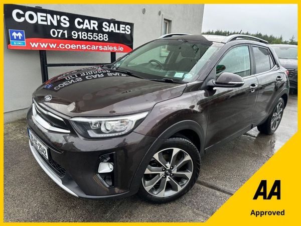 Kia Stonic Hatchback, Petrol, 2018, Brown