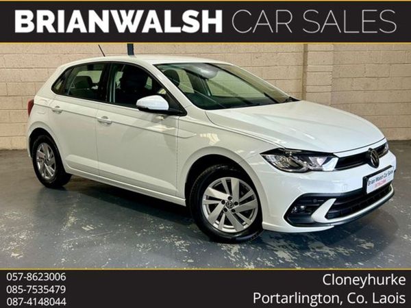 Volkswagen Polo Hatchback, Petrol, 2022, White