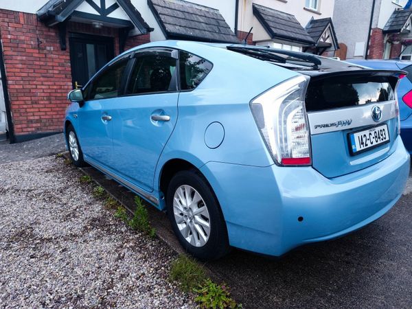 Toyota Prius Hatchback, Petrol Plug-in Hybrid, 2014, Blue