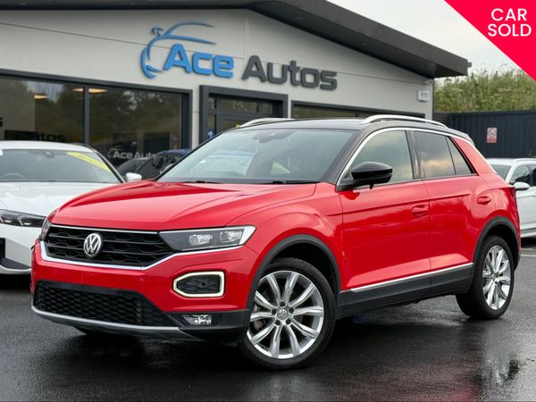 Volkswagen T-Roc SUV, Diesel, 2020, Red