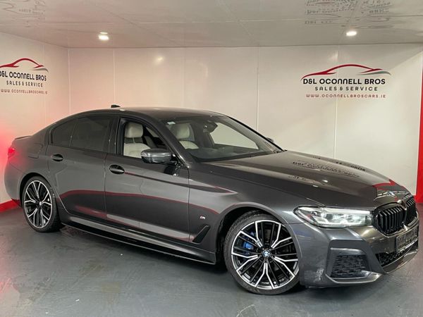 BMW 5-Series Saloon, Diesel, 2021, Grey