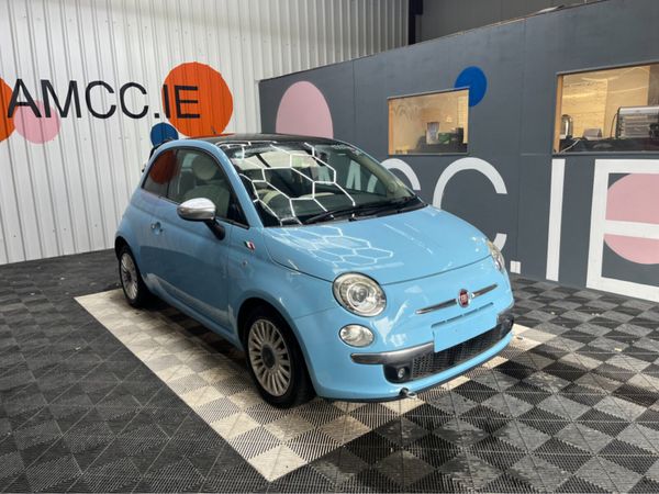 Fiat 500 Hatchback, Petrol, 2012, Blue