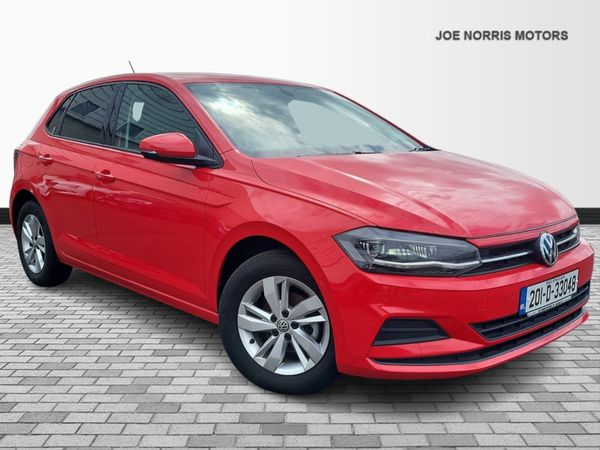 Volkswagen Polo Hatchback, Petrol, 2020, Red
