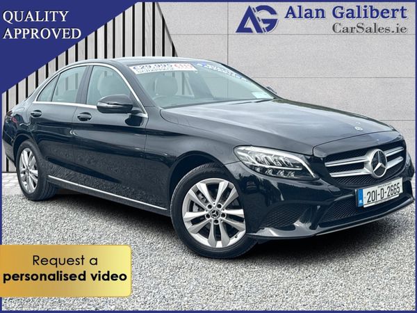 Mercedes-Benz C-Class Saloon, Diesel, 2020, Black