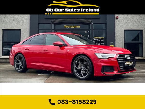 Audi A6 Saloon, Diesel, 2021, Red