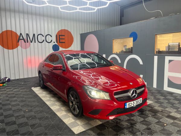 Mercedes-Benz CLA Saloon, Petrol, 2015, Red