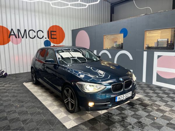BMW 1-Series Hatchback, Petrol, 2014, Blue