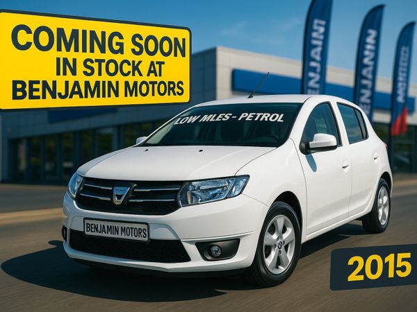 Dacia Sandero Hatchback, Petrol, 2015, White