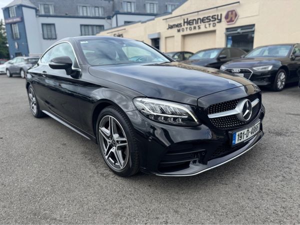 Mercedes-Benz C-Class Coupe, Diesel, 2019, Black