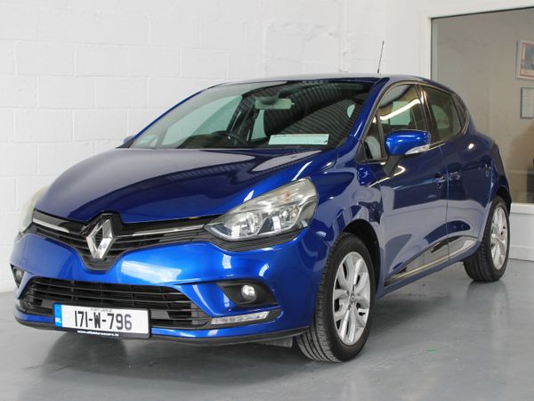 Renault Clio Hatchback, Petrol, 2017, Blue