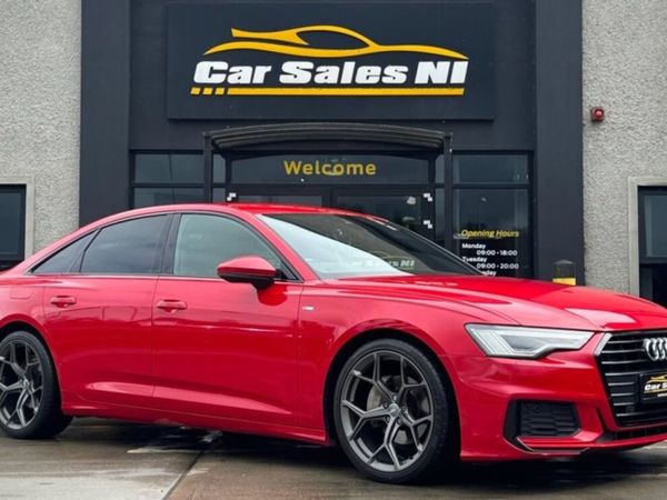 Audi A6 Saloon, Diesel, 2021, Red