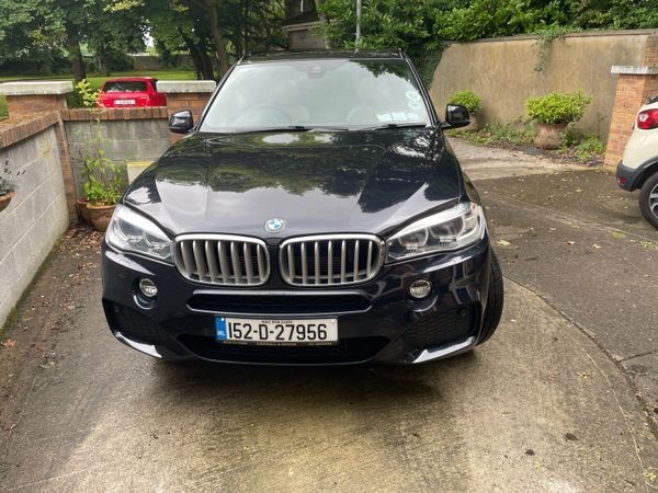 BMW X5 SUV, Petrol Plug-in Hybrid, 2015, Black