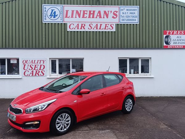 Kia Ceed Hatchback, Diesel, 2018, Red