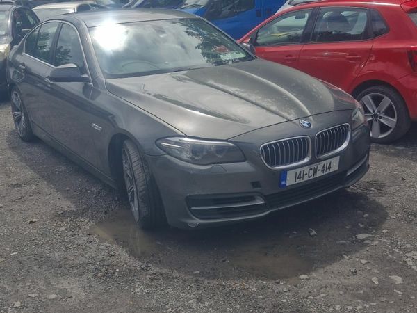 BMW 5-Series Saloon, Diesel, 2014, Grey