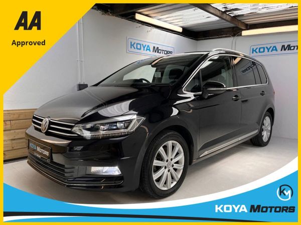 Volkswagen Touran MPV, Petrol, 2016, Black
