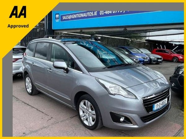 Peugeot 5008 MPV, Petrol, 2017, Grey