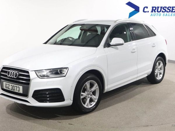 Audi Q3 , Petrol, 2017, White