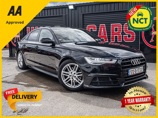 Audi A6 Saloon, Diesel, 2017, Black