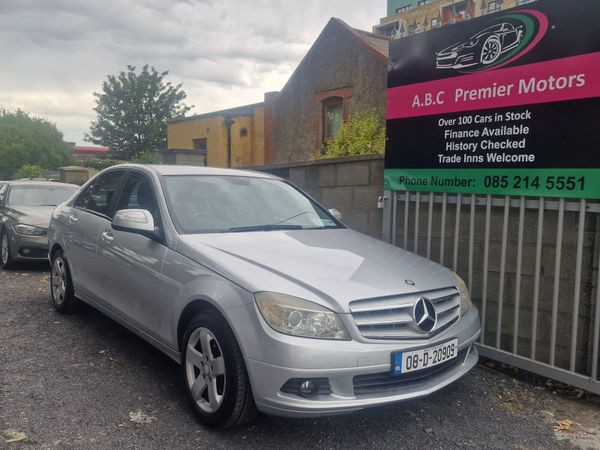Mercedes-Benz C-Class Saloon, Petrol, 2008, Silver