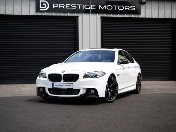 BMW 5-Series Saloon, Diesel, 2016, White
