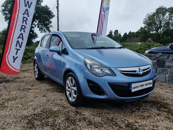 Vauxhall Corsa Hatchback, Petrol, 2014, Blue