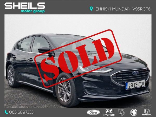 Ford Focus Hatchback, Diesel, 2023, Black