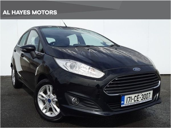 Ford Fiesta Hatchback, Petrol, 2017, Black