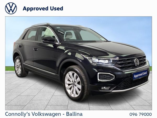 Volkswagen T-Roc SUV, Diesel, 2021, Black