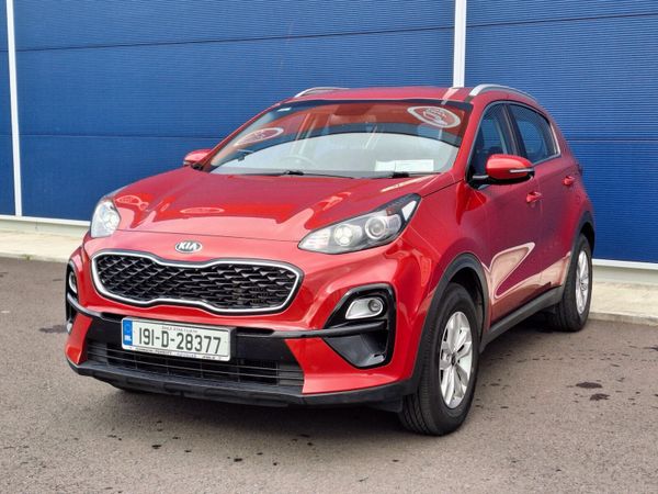 Kia Sportage SUV, Diesel, 2019, Red