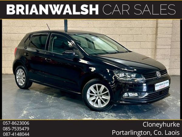 Volkswagen Polo Hatchback, Petrol, 2016, Black