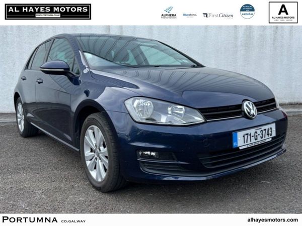 Volkswagen Golf Hatchback, Petrol, 2017, Blue