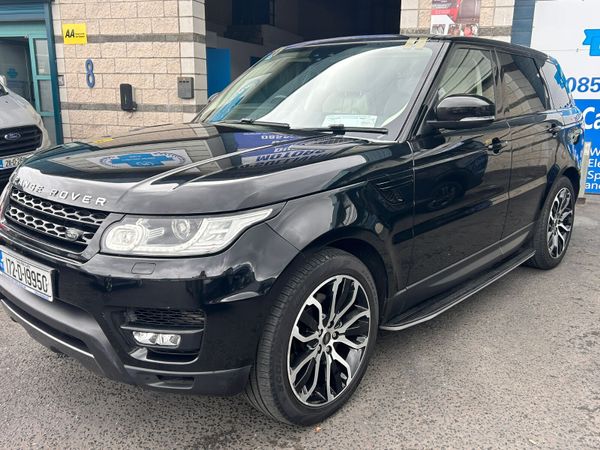 Land Rover Range Rover Sport SUV, Diesel, 2017, Black