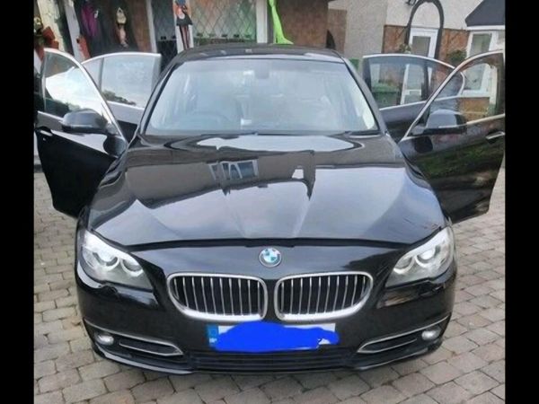 BMW 5-Series Saloon, Diesel, 2014, Black