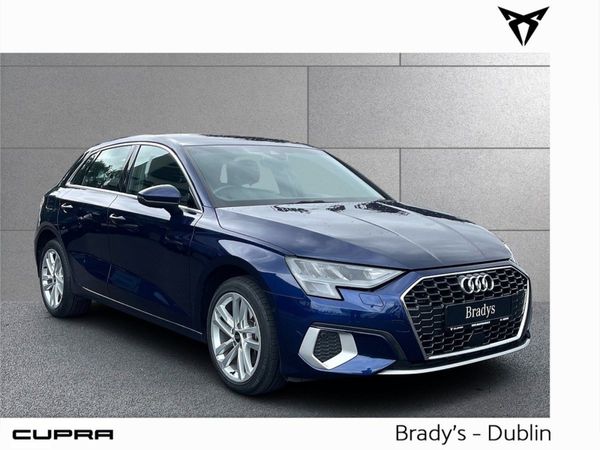 Audi A3 Hatchback, Petrol Plug-in Hybrid, 2024, Blue