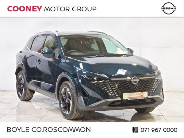 Nissan Qashqai SUV, Petrol Hybrid, 2025, Green