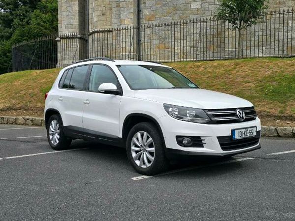 Volkswagen Tiguan SUV, Diesel, 2013, White
