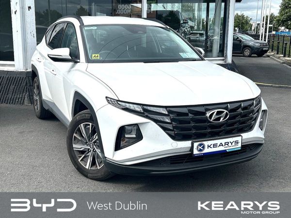 Hyundai Tucson SUV, Petrol Hybrid, 2023, White