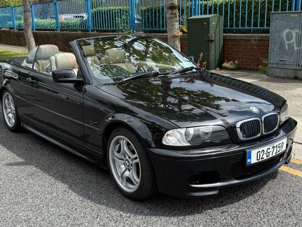 BMW 3-Series Convertible, Petrol, 2002, Black