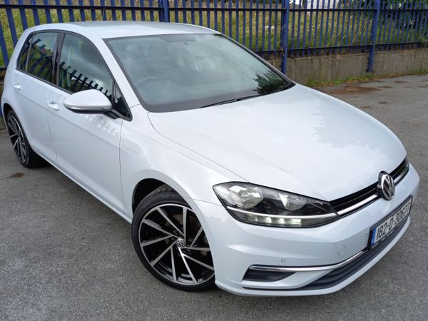 Volkswagen Golf Hatchback, Petrol, 2018, White