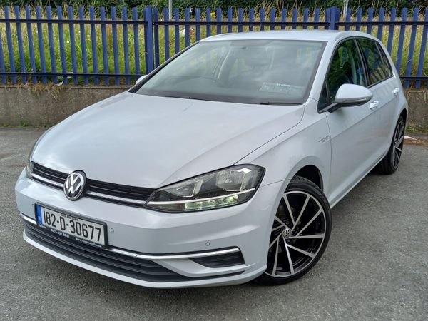 Volkswagen Golf Hatchback, Petrol, 2018, White