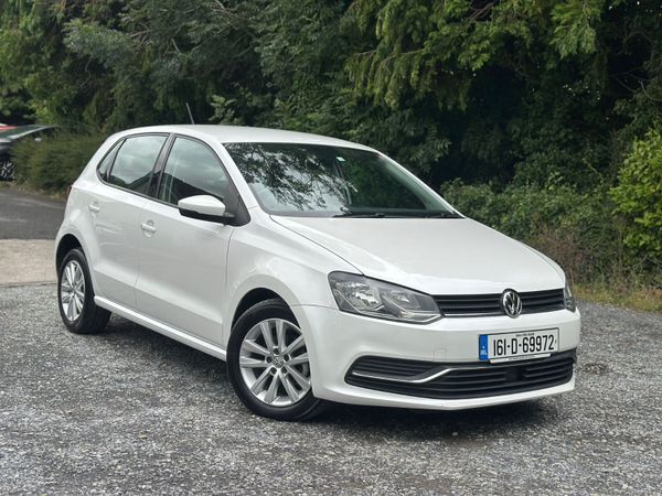 Volkswagen Polo Hatchback, Petrol, 2016, White
