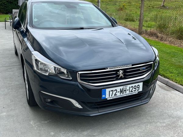 Peugeot 508 Saloon, Diesel, 2017, Blue