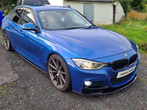 BMW 3-Series Saloon, Diesel, 2014, Blue