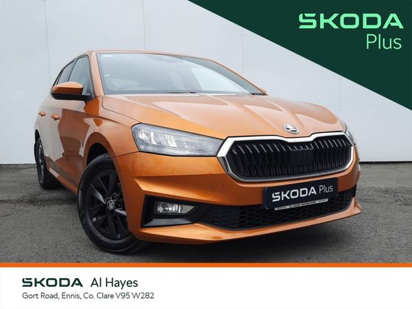 Skoda Fabia Hatchback, Petrol, 2023, Orange