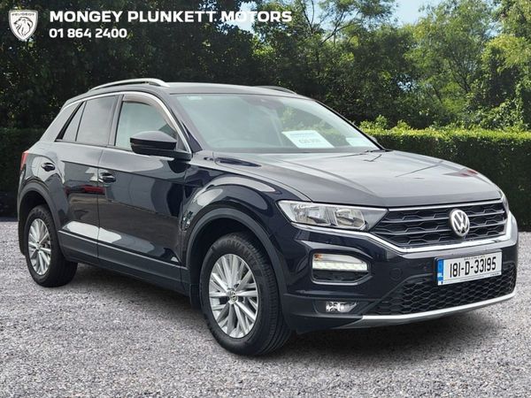 Volkswagen T-Roc SUV, Petrol, 2018, Black