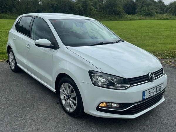 Volkswagen Polo Hatchback, Petrol, 2015, White